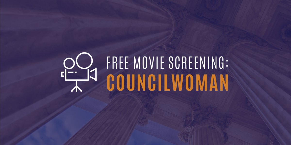 Free Movie Screening: Councilwoman