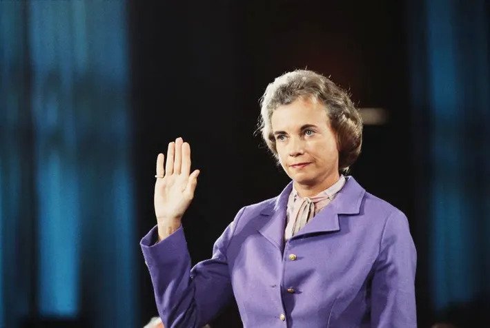 Sandra Day O’Connor in court